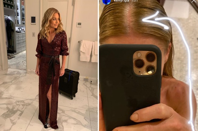 Kelly RipaSeperti kebanyakan orang, selebriti tidak luput dari tumbuhnya uban. Banyak seleb wanita yang sudah ubanan tapi tidak kelihatan karena rajin diwarnai. Kelly adalah salahnya. Ia pun menunjukkan bahwa dalam waktu singkat ubannya langsung terlihat.Foto: Instagram