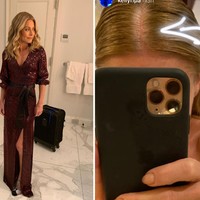 Kelly RipaSeperti kebanyakan orang, selebriti tidak luput dari tumbuhnya uban. Banyak seleb wanita yang sudah ubanan tapi tidak kelihatan karena rajin diwarnai. Kelly adalah salahnya. Ia pun menunjukkan bahwa dalam waktu singkat ubannya langsung terlihat.Foto: Instagram