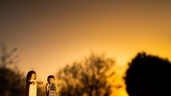 Perlu tiga hari untuk menyusunnya kembali, melakukan photoshoot dan menulis di blog, kata Wallace. Foto: Chris Wallace via Bored Panda