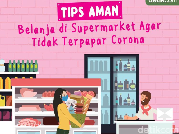 Tips Aman Berbelanja Agar Tak Tertular Virus Corona