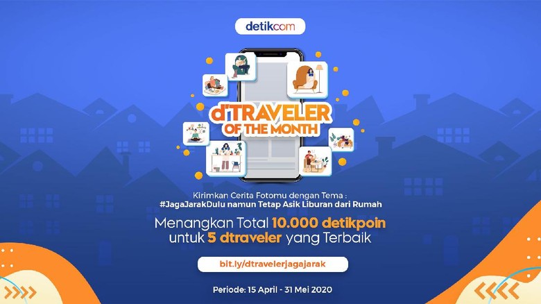 dtraveler of The Month April-Mei