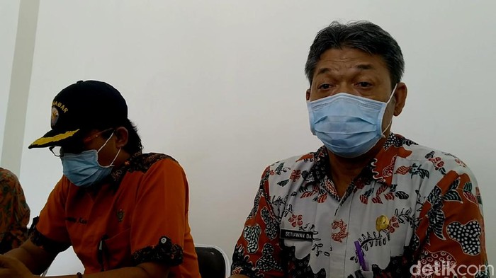 Kepala Dinas Kesehatan Kabupaten Pekalongan, Setyawan Dwiantoro, Kamis (16/4/2020).