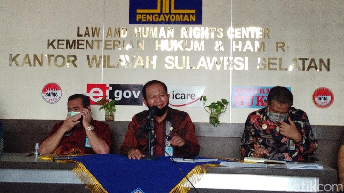 Kepala Kantor Wilayah Kemenkun HAM Sulawesi Selatan (Sulsel), Priyadi.