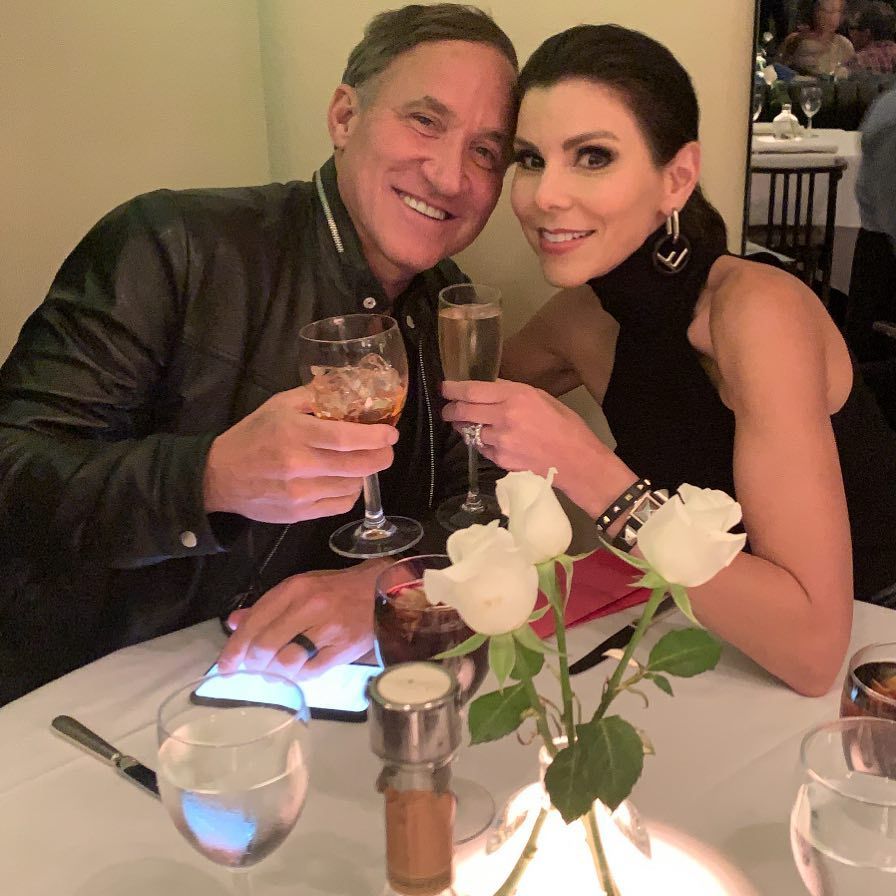 Heather Dubrow dan suami, Terry.