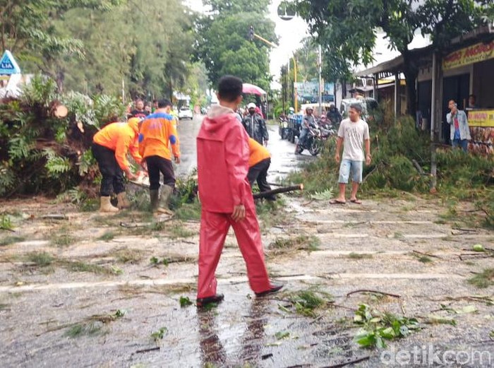 Jalan Bhayangkara, Serengan, Solo, Kamis (16/4/2020).