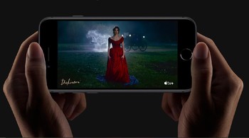 Resolusi layarnya 750 x 1334 pixels dengan screen rasio 16:9 ratio dan kepadatan 326 ppi. Foto: Apple