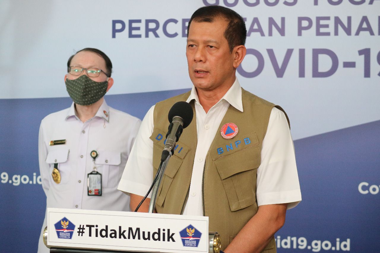 Kepala BNPB sekaligus Ketua Gugus Tugas Percepatan Penanggulangan COVID-19 Doni Monardo