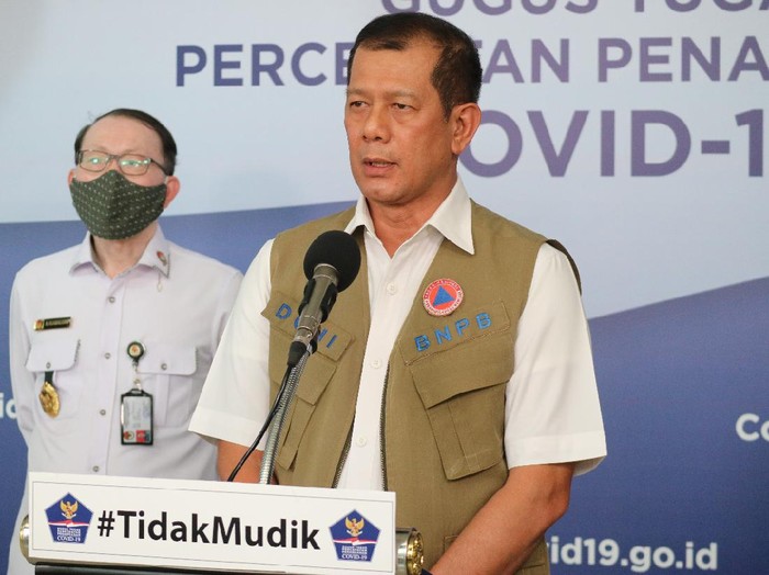 Kepala BNPB sekaligus Ketua Gugus Tugas Percepatan Penanggulangan COVID-19 Doni Monardo