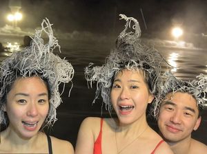Kontes Unik di Kanada: Rambut Beku Siapa yang Paling Ekstrem?
