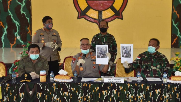 Kapolda Irjen Paulus Waterpauw merilis kejahatan KKB di Timika, Papua