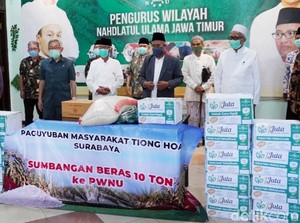 PWNU Jatim Gelorakan Gerakan Sejuta Sembako Rakyat untuk Terdampak Corona
