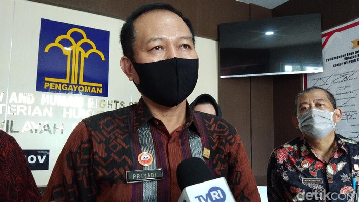 Kepala Kantor Wilayah Kemenkun HAM Sulawesi Selatan (Sulsel), Priyadi.