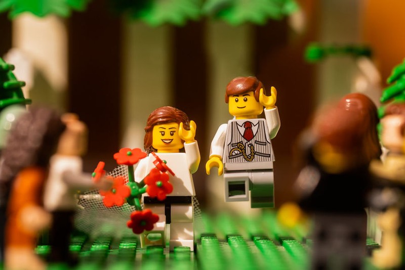 lego wedding