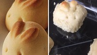 Kue dengan bentuk kelinci memang sering kali menarik perhatian karena bentuknya yang lucu dan menggemaskan. Namun kalau bentuknya gagal apa tetap terlihat menggemaskan? Foto: Istimewa