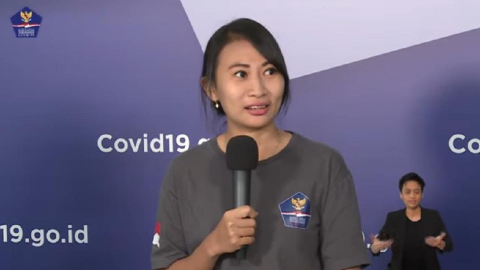 Foto Ika (Screenshot YouTube BNPB)