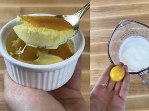 Resep Creme Brulee ala TikTok Ini Hanya Pakai 3 Bahan