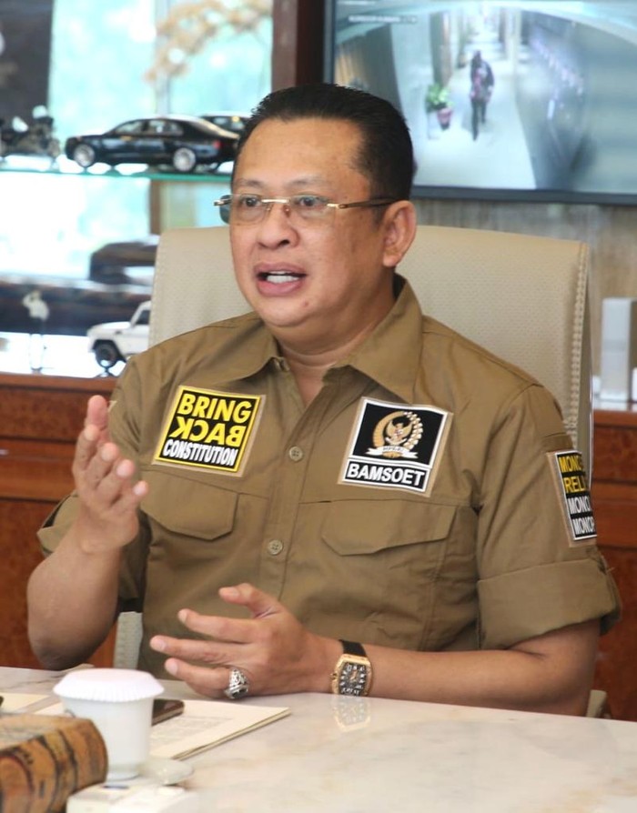 Ketua MPR Bambang Soesatyp