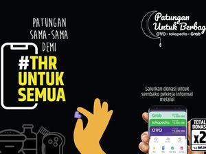 Cara Pengguna Grab Donasi THR buat Warga Terdampak Corona