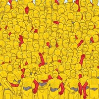 Nah yang ini cukup sulit. Bisakah kamu menemukan patung Oscar dari antara kumpulan robot-robot ini? Temukan jawabannya di slide selanjutnya. Foto: Mike Rogalski/Eyeswasweb.com