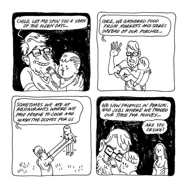 Dulu sebelum ada pandemi Corona kita bisa bebas pergi ke luar rumah, berbelanja, pergi ke restauran. Sekarang hal itu hanyalah kenangan yang membuat kita sedih jika menceritakannya. Kamu juga merasakannya? Foto: Instagram @brokegrid