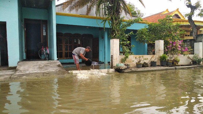 banjir di lamongan surut
