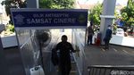 Suasana Samsat Cinere di Hari ke-3 PSBB Jabar
