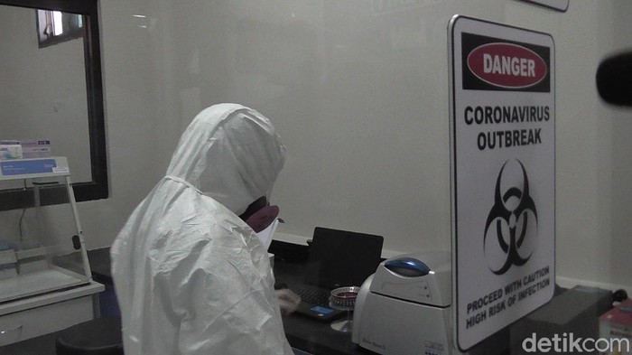 Laboratorium BPOM Gorontalo siap uji spesimen Corona (Ajis Khalid/detikcom)