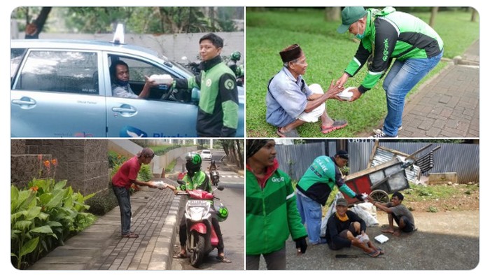 driver ojol donasi makanan driver ojol donasi makanan