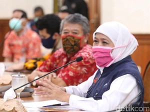 Khofifah Kirim Surat Pengajuan PSBB Surabaya Raya ke Menkes