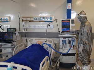 Begini Ruang ICU RSKI Unair yang Dibantu CT Corp dan Bank Mega