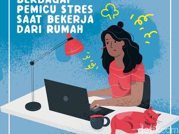 Kerja dari Rumah Malah Bikin Stres? Bisa Jadi Ini Penyebabnya