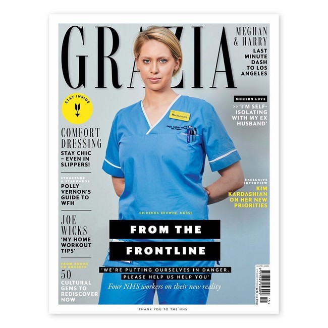 Dalam Instagram-nya disebutkan pemotretan dilakukan secara singkat di lapangan parkir rumah sakit dengan memerhatikan kebijakan social distancing. (Foto: Ist)