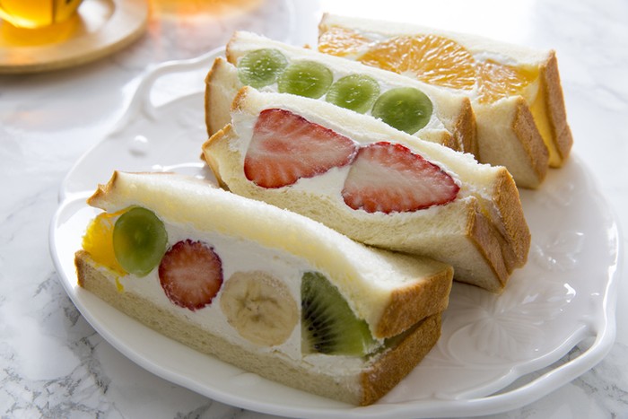 Sandwich Buah ala Jepang