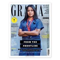 Majalah Grazia Inggris menampilkan para staf NHS (National Health Service) yang menjadi garda terdepan dalam penanganan pasien COVID-19. Tak tanggung-tanggung, majalah mingguan tersebut merilis empat cover berbeda dengan dokter dan perawat sebagai modelnya.  (Foto: Ist)