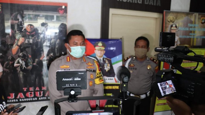 Kapolresta Depok Kombes Azis Andriansyah