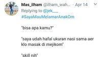Kamu bisa masak nasi dengan ukuran air pas? Wah skill nih. Karena kadang tidak semua pria bisa menakar air untuk masak nasi. Foto: twitter