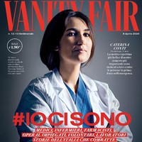 Tidak ketinggalan majalah Vanity Fair juga memberikan penghormatannya dengan menampilkan dokter yang menangani COVID-19. Italia menjadi salah satu negara di Eropa dengan korban virus corona terbanyak. (Foto: Ist)