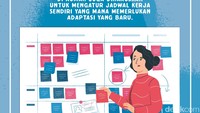 Dan harus pandai-pandai mengatur jadwal. 