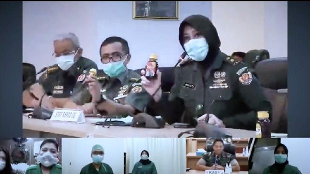 Perawat pasien Corona dapat asupan madu.