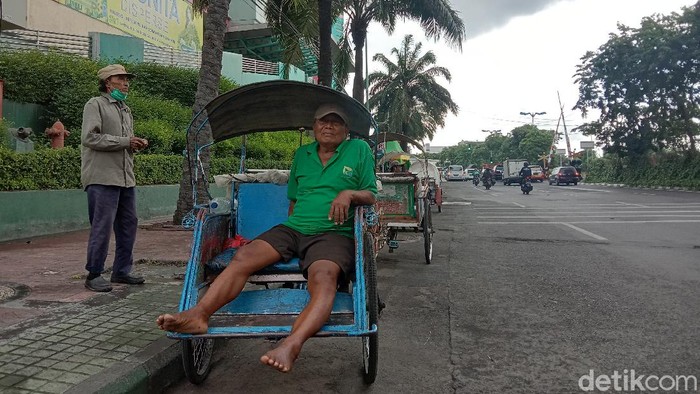 penarik becak pgs