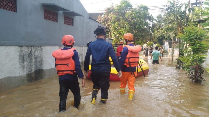 Banjir di Sawangan Depok