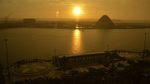 Indahnya Senja di Pantai Losari Makasar