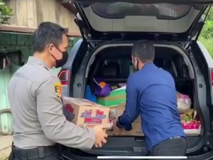 Dampak Pandemi Corona, Pemuda di Polman Jadikan Ajang Saling Bantu