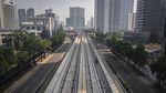 Proyek LRT Jabodebek Jalan Terus di Tengah Pandemi Corona
