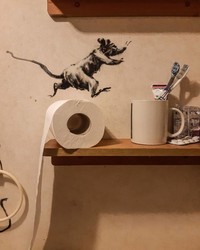 Di tengah pandemi Corona, sebagian besar seniman juga kena imbas harus tetap berada di rumah. Tak hilang akal, seniman lukis yang satu ini tetap membuktikan dirinya masih bisa berkarya di masa isolasi.