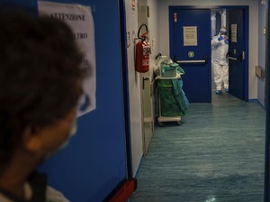 Diserang Tsunami COVID-19, RS di Italia Kebanjiran Pasien