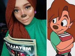 Jago Make Up, Wanita Ini Tiru Tokoh Kartun Dunia