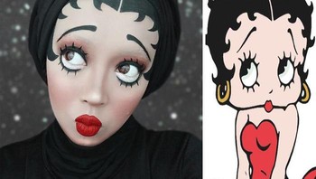 Betty Boop menjadi ikon kartun yang sangat abadi sejak lama.