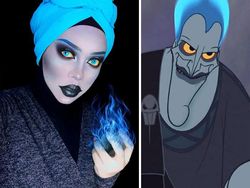Jago Make Up, Wanita Ini Tiru Tokoh Kartun Dunia