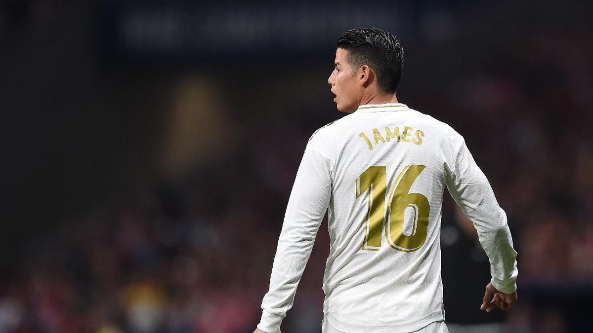 James Rodriguez cuma main 8 kali di Liga Spanyol musim lalu. Foto: Getty Images/Denis Doyle